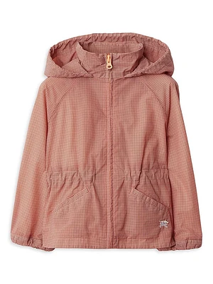 Baby Girl's, Little Girl's & Lightweight Hooded Jacket