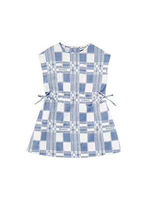 Baby Girl'sLogo Check Dress