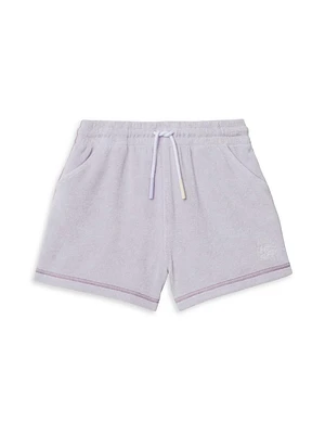 Little Girl's & Nadine EKD Cotton-Blend Shorts