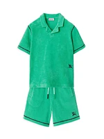 Baby Boy's, Little Boy's & Terry Cloth Polo Shirt