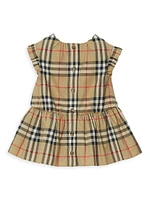 Baby Girl's Leana Check Dress