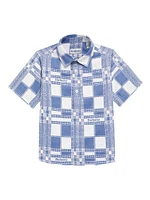 Baby Boy's & Little Check Short-Sleeve Shirt