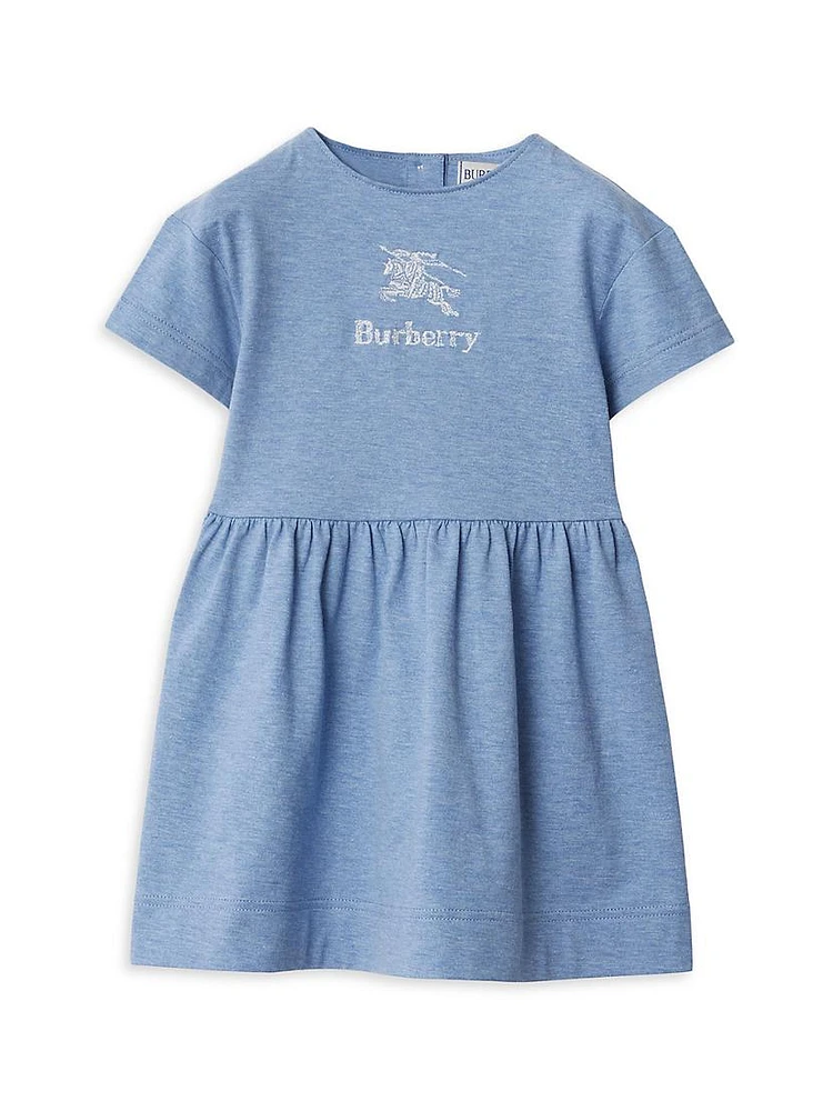 Baby Girl's & Little Equestrian Knight T-Shirt Dress