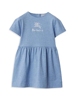 Baby Girl's & Little Equestrian Knight T-Shirt Dress