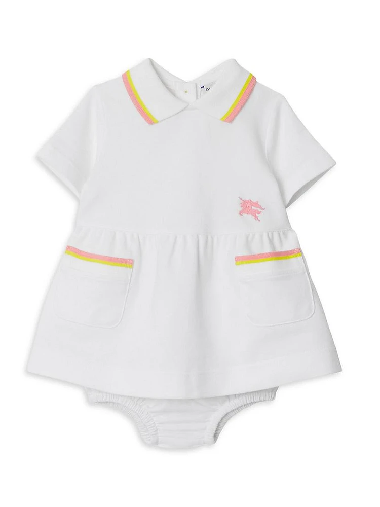 Baby Girl's Kiki EKD Cotton-Blend Dress & Bloomers Set