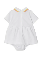 Baby Girl's Kiki EKD Cotton-Blend Dress & Bloomers Set