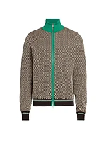 Orchestre Jacquard Knit Track Jacket