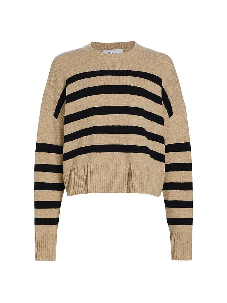 Farah Wool-Blend Stripe Sweater