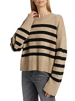 Farah Wool-Blend Stripe Sweater