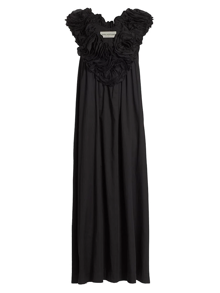 Bindi Ruffle Maxi Dress