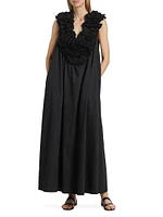 Bindi Ruffle Maxi Dress