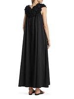 Bindi Ruffle Maxi Dress