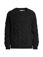 Jacquard Crewneck Sweater