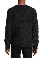 Jacquard Crewneck Sweater