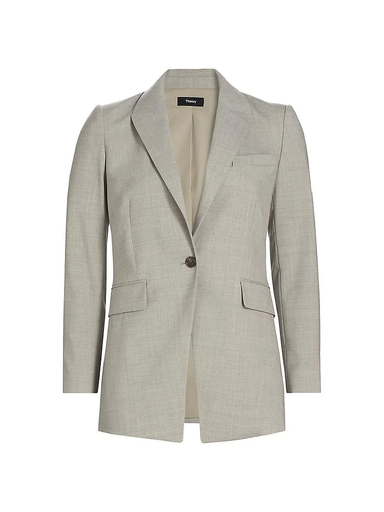 Etiennette Wool-Blend Blazer