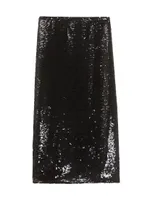 Sequin Midi-Skirt