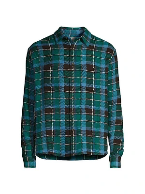 Tacoma Plaid Button-Front Shirt