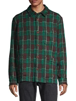 Misty Morning Plaid Overshirt