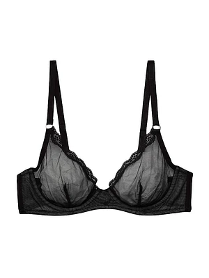 Sheer Tulle Demi Bra