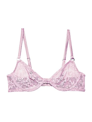 Le Stretch Multi-Fit Lace Demi Bra
