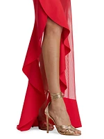 Yoshiro Strapless High-Low Gown