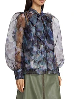 Bonnie Painterly Organza Blouse