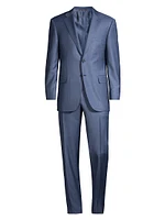 Siena Striped Wool Suit