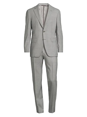 Kei Wool Single-Breasted Suit