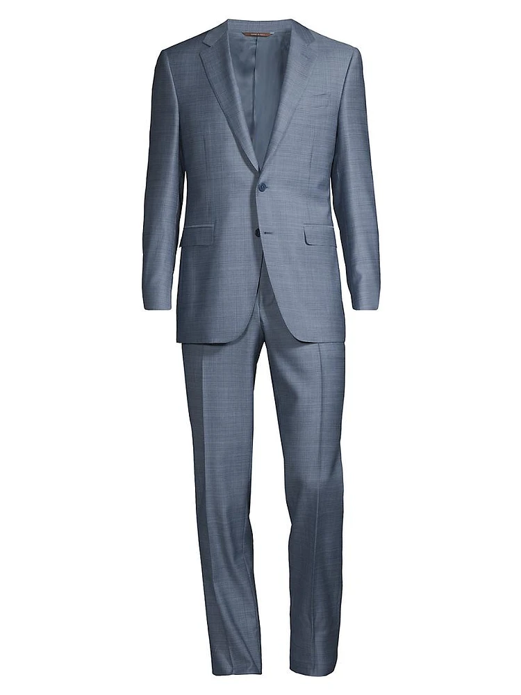 Milano Denim Effect Suit