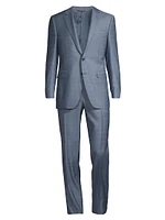 Milano Denim Effect Suit