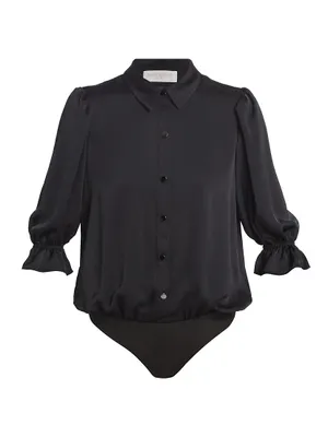 Dina Button-Front Bodysuit