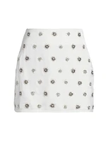 Amiyah Embellished Miniskirt