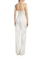 Mira Strapless Bustier Jumpsuit