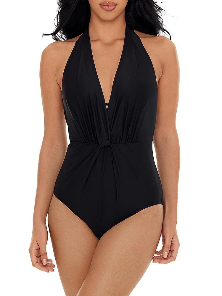 Chromatique Joelle Gathered One-Piece Swimsuit