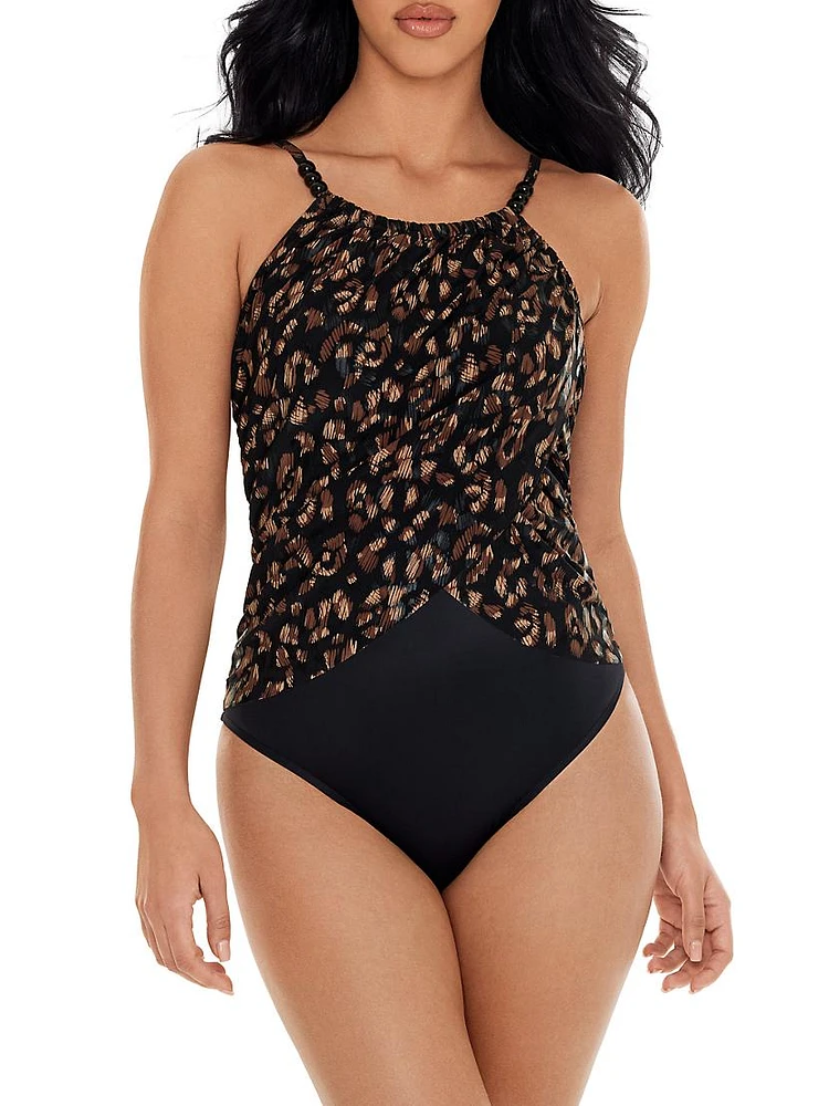 La Paz Lisa Leopard One-Piece Swimsuit