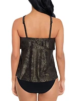 Xantu Carolina Snakeskin Tankini Top