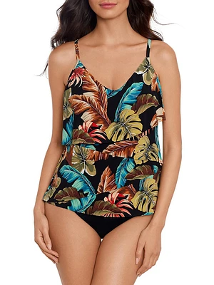 Aloe Chloe Palm Tankini Top