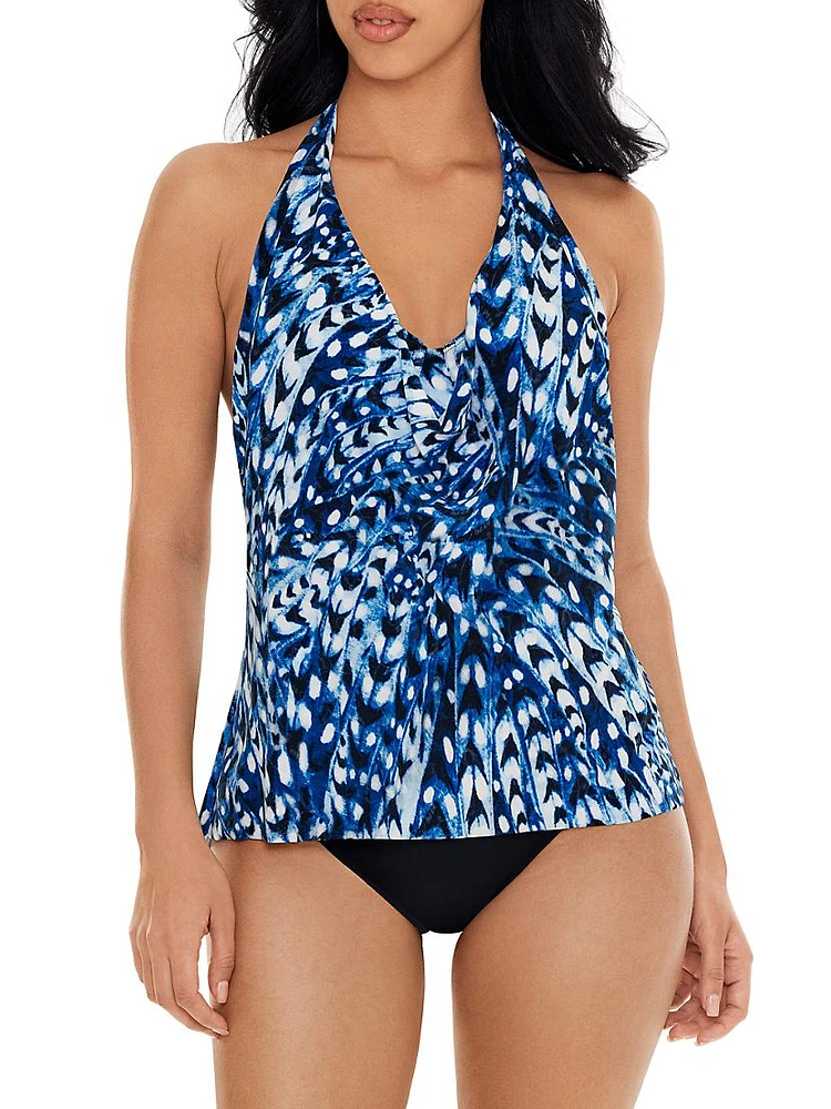 Quill Sophie Spotted Tankini Top