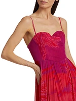 Soma Palm Sweetheart Maxi Dress