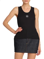 Anagram Rib-Knit Tank