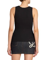 Anagram Rib-Knit Tank