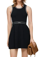 Sleeveless Knit Minidress