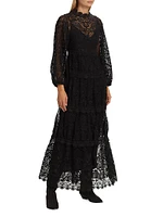 Guipure Lace Maxi Dress