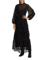 Guipure Lace Maxi Dress