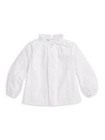 Little Girl's & Keller Cotton Blouse