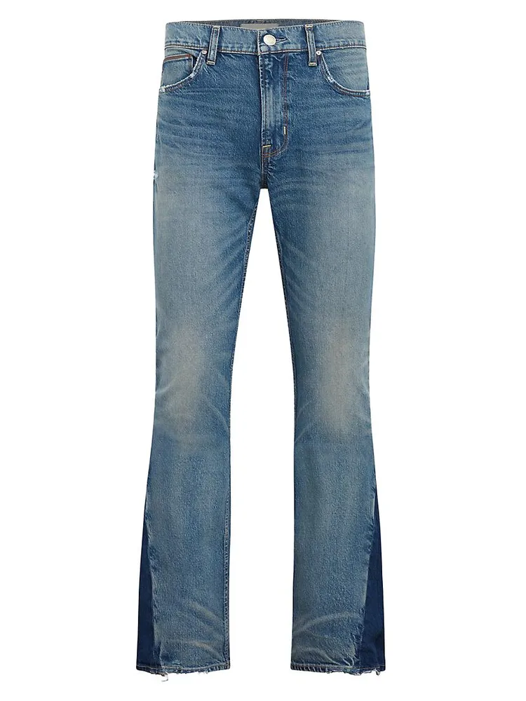 Walker Mid-Rise Flared Jeans