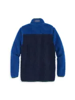 Little Boy's & Sherpa Fleece Jacket