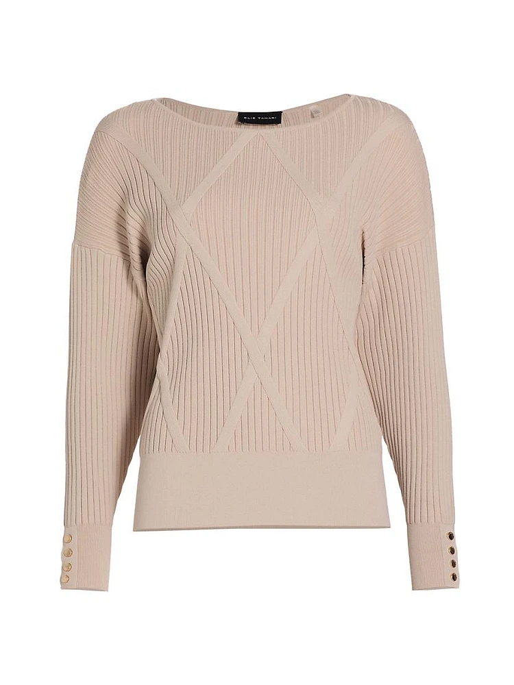 The Melinda Rib-Knit Sweater