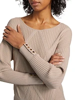 The Melinda Rib-Knit Sweater