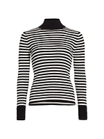 The Lex Striped Turtleneck Sweater